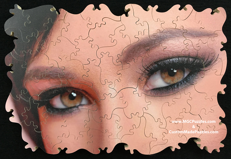 glamorous eyes glamour jigsaw puzzles